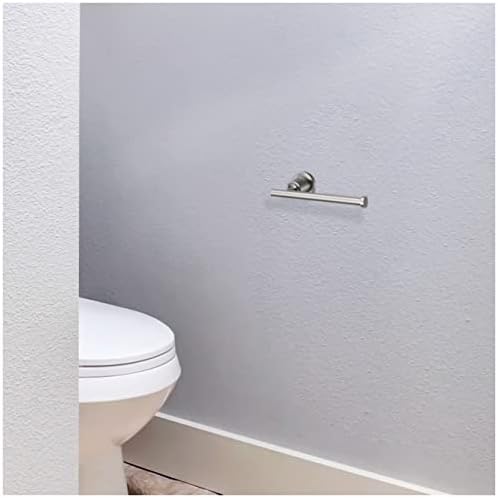 Design House 560383 Geneva suport pentru hârtie igienică contemporană pentru baie, nichel satinat