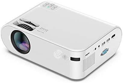 XDCHLK P62 Mini Projector 4000 Lumens, 1920*1080p Belet video LED acceptat pentru telefonul mobil Oglindire opțională