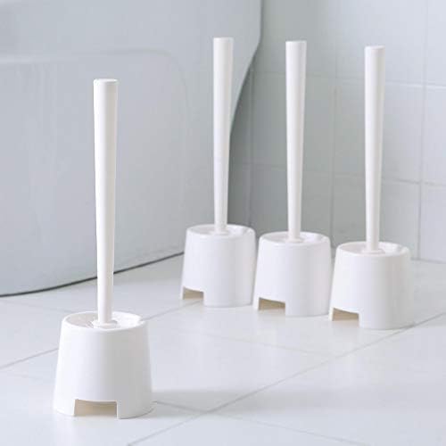Peria de toaletă „N/A” Fără perie de toaletă de toaletă materie lungă pentru a curăța toaletă cu părul moale Set de curățare