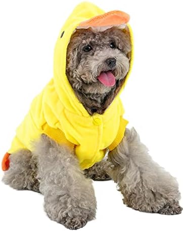 Costume pentru câini de rață Mogoko, glugă de cosplay pentru animale de companie, costum adorabil de rață galbenă, glugă cu