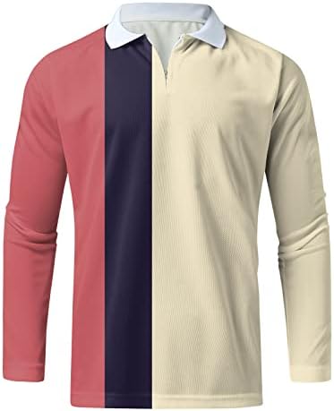 Bărbați casual casual toamna iarna cu mânecă lungă tricou tricou imprimat tricou tricou top tricouri de vară pentru bărbați se potrivesc