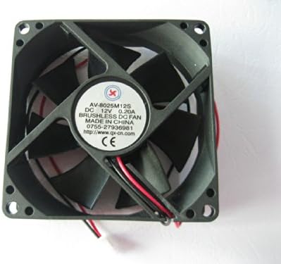 1 buc ventilator DC 12V 8025 2 pini 80x80x25mm ventilator cu lamă de răcire DC fără perii