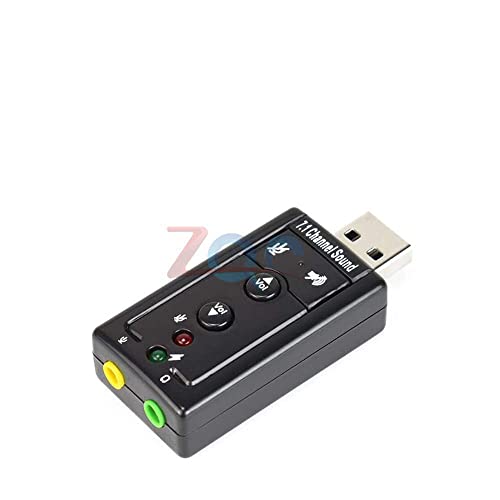7.1 canal USB extern placa de sunet adaptor Audio USB 2.0 3.5 mm Jack pentru a conecta microfon Căști Pentru Windows Mac OS