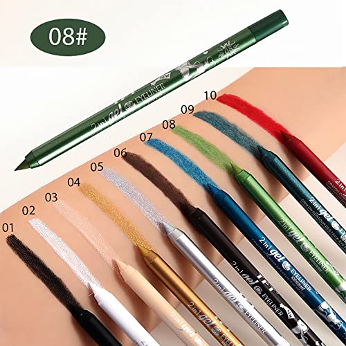 Gel Eye Liner creion-Concealer durabil sudoare dovada non colorare-colorat Eyeliner Eye Liner Pen pentru femei