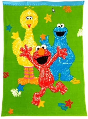 Sesame Street Coddler Blanket - Elmo & Friends