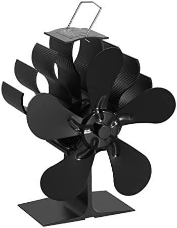 Xfadr SRLIWHITE 5 - căldură alimentat aragaz ventilator pentru lemn jurnal arzător semineu liniștită ventilator incalzitor