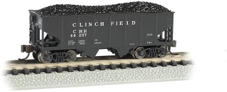 Bachmann Industries USRA 55-Ton 2-Bay Hopper Clinchfield vagon de tren, scara N