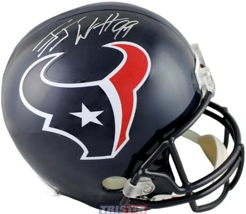 JJ Watt autografe Houston Texans Full Size Replica casca-autografe NFL Căști